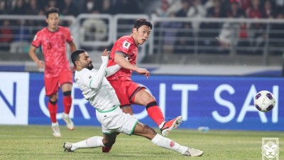 ‘황희찬 선제골’ 한국, 오만과 1-1 무... 25일 요르단전